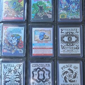 Magic The Gathering (MTG) - Binder full of Holographic Secret Lair releases.